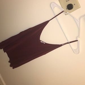 Burgundy Old Navy Tank Top